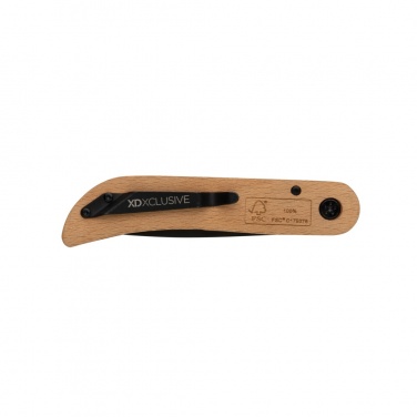 Logo trade promotional items picture of: Nemus Luxury Wooden knife with lock