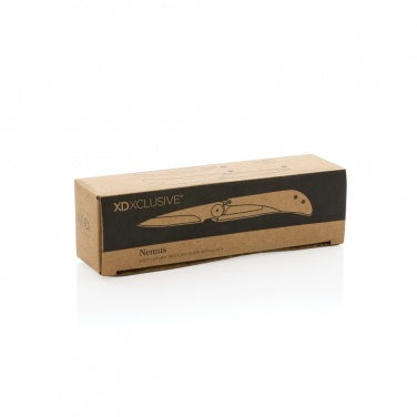 Logotrade corporate gift picture of: Nemus Luxury Wooden knife with lock