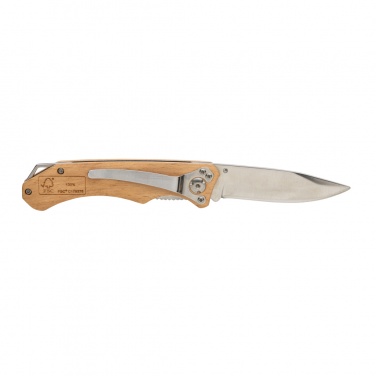 Logotrade corporate gift picture of: Wooden outdoor knife