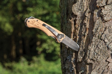 Logotrade promotional gift image of: Wooden outdoor knife