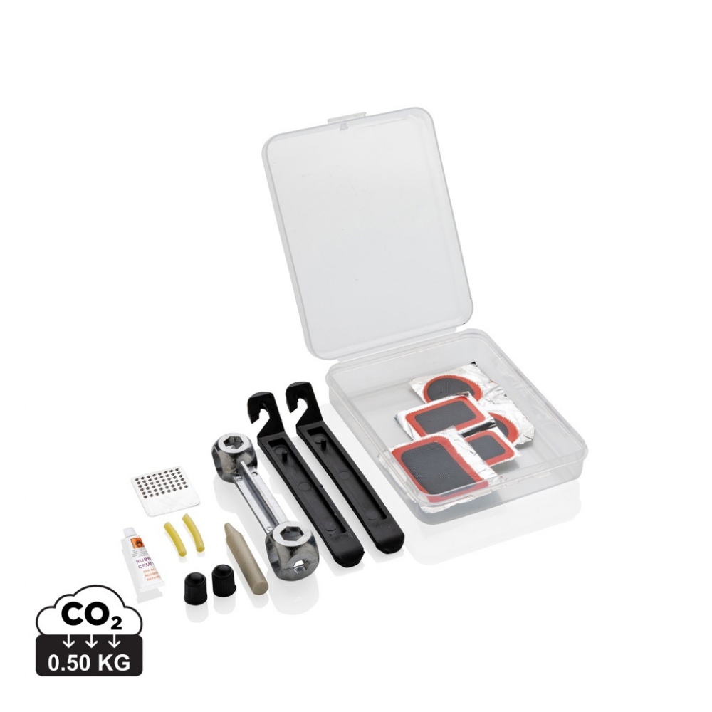 Logo trade promotional giveaway photo of: Bike repair kit compact