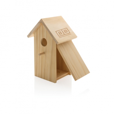 Logotrade promotional gift image of: Wooden birdhouse