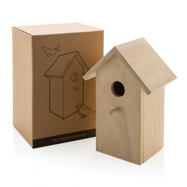 Logotrade corporate gifts photo of: Wooden birdhouse