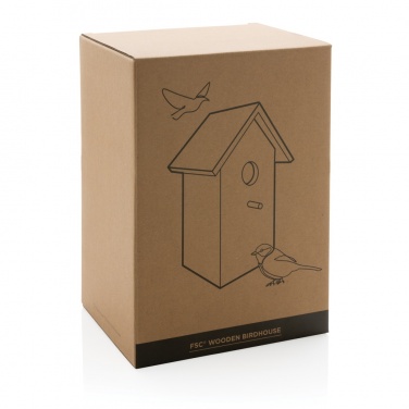 Logotrade promotional item picture of: Wooden birdhouse