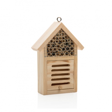 Logo trade business gifts image of: Small insect hotel