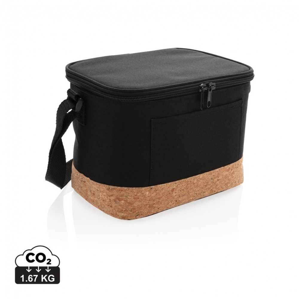 Logotrade promotional giveaway picture of: Two tone cooler bag with cork detail