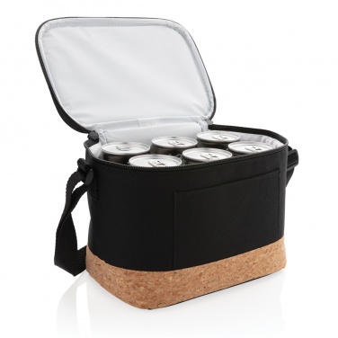 Logotrade promotional product picture of: Two tone cooler bag with cork detail