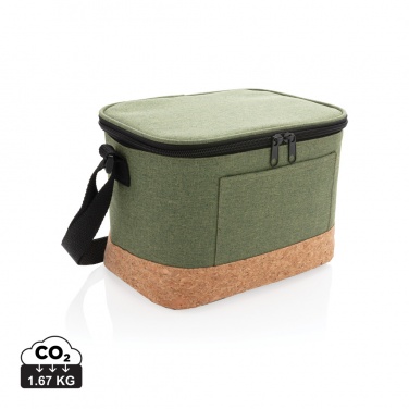 Logotrade promotional merchandise picture of: Two tone cooler bag with cork detail