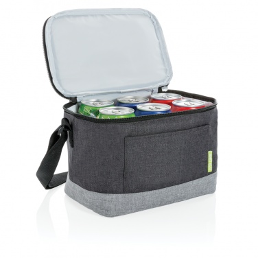 Logo trade business gift photo of: Duo colour RPET cooler bag