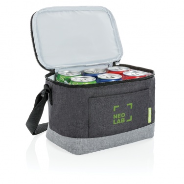 Logotrade promotional giveaway image of: Duo colour RPET cooler bag