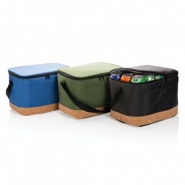 Logotrade promotional giveaways photo of: Impact AWARE™ XL RPET two tone cooler bag with cork detail