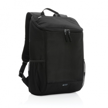 Logo trade promotional merchandise image of: Swiss Peak AWARE™ 1200D deluxe cooler backpack