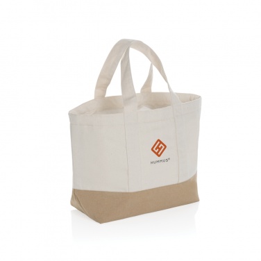 Logotrade promotional merchandise image of: Impact Aware™ 285 gsm rcanvas cooler bag undyed