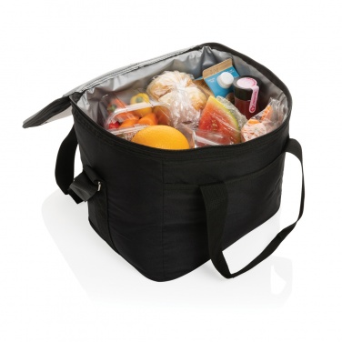 Logo trade promotional product photo of: Pedro AWARE™ RPET deluxe cooler bag with 5W solar panel