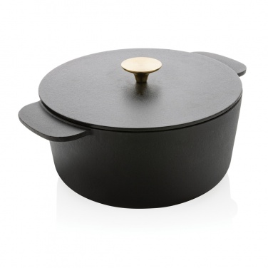 Logo trade promotional gifts image of: Ukiyo cast iron pan large