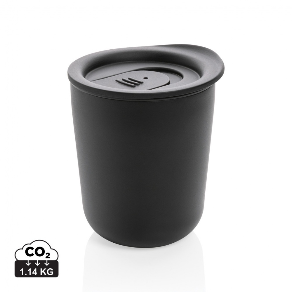 Logotrade promotional giveaway picture of: Simplistic antimicrobial coffee tumbler