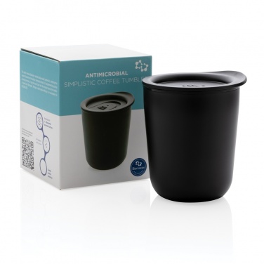 Logotrade advertising product picture of: Simplistic antimicrobial coffee tumbler