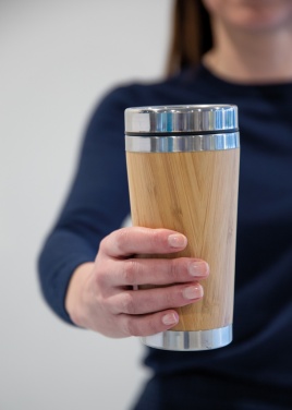 Logo trade advertising products picture of: Bamboo tumbler