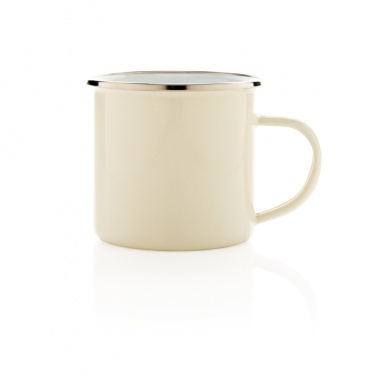 Logo trade promotional items image of: Vintage enamel mug