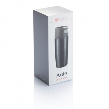 Logo trade promotional giveaway photo of: Auto leak proof tumbler