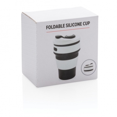 Logotrade promotional gift image of: Foldable silicone cup