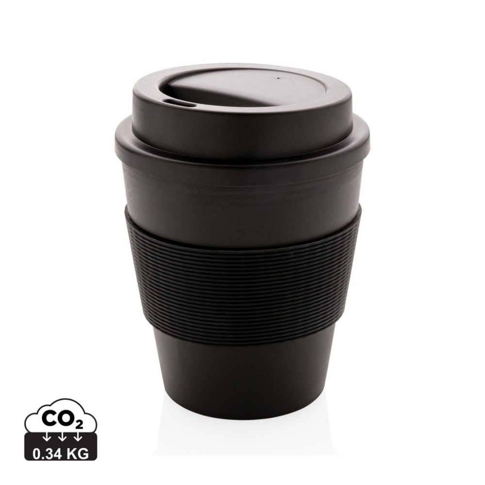 Logo trade business gift photo of: Reusable Coffee cup with screw lid 350ml