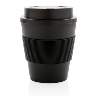 Logo trade business gifts image of: Reusable Coffee cup with screw lid 350ml