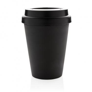 Logotrade promotional giveaway image of: Reusable double wall coffee cup 300ml