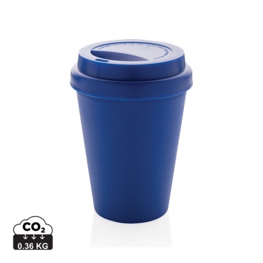 Logo trade promotional giveaways picture of: Reusable double wall coffee cup 300ml