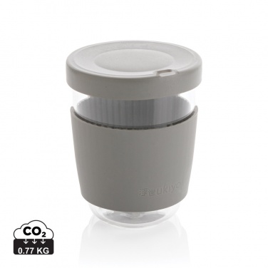 Logotrade promotional giveaways photo of: Ukiyo borosilicate glass with silicone lid and sleeve