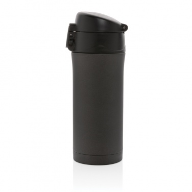 Logotrade promotional giveaway image of: Metallic easy lock vacuum mug