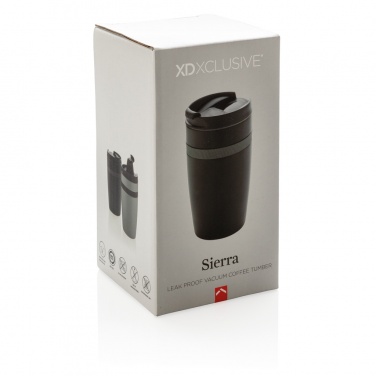 Logo trade promotional merchandise photo of: Sierra leak proof vacuum coffee tumbler