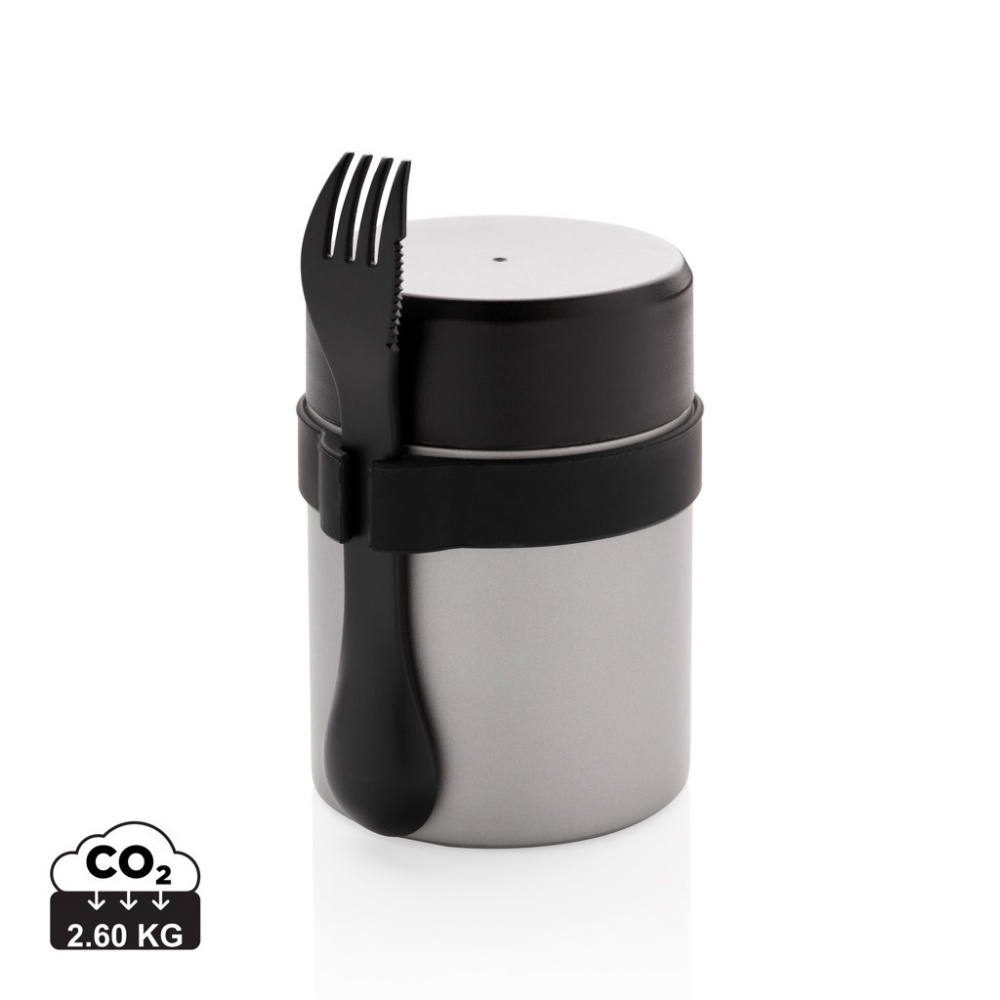 Logo trade advertising products picture of: Bogota food flask with ceramic coating