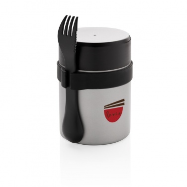 Logo trade business gifts image of: Bogota food flask with ceramic coating