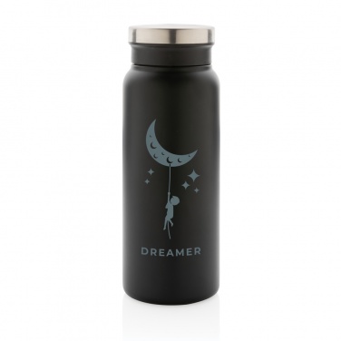 Logo trade promotional products picture of: RCS Recycled stainless steel vacuum bottle 600ML