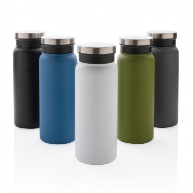 Logotrade promotional product picture of: RCS Recycled stainless steel vacuum bottle 600ML