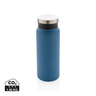 Logotrade promotional gift image of: RCS Recycled stainless steel vacuum bottle 600ML