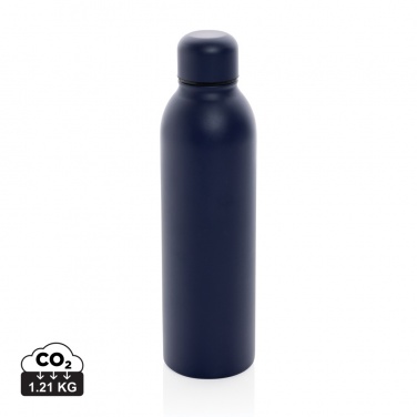 Logo trade promotional merchandise photo of: RCS Recycled stainless steel vacuum bottle 500ML