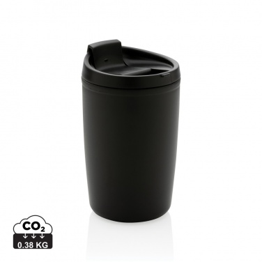 Logo trade corporate gift photo of: GRS Recycled PP tumbler with flip lid