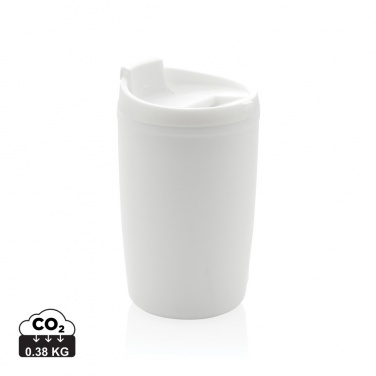 Logotrade promotional product picture of: GRS Recycled PP tumbler with flip lid