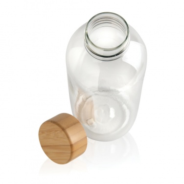 Logo trade advertising product photo of: RCS RPET bottle with bamboo lid