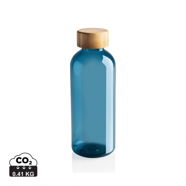 Logo trade corporate gift photo of: RCS RPET bottle with bamboo lid