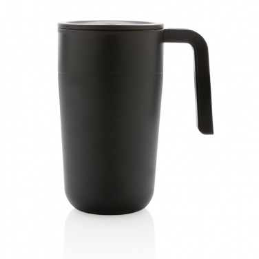 Logotrade promotional merchandise photo of: GRS Recycled PP and SS mug with handle