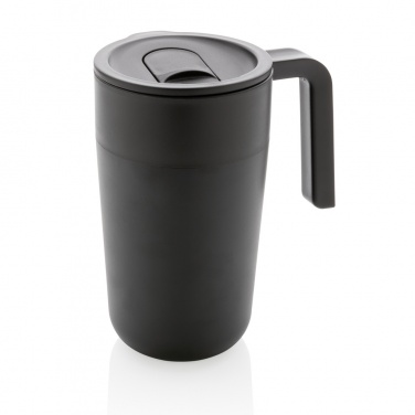 Logo trade promotional items picture of: GRS Recycled PP and SS mug with handle