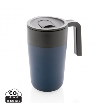 Logotrade advertising product picture of: GRS Recycled PP and SS mug with handle