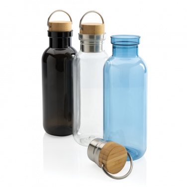 Logotrade corporate gift picture of: RCS RPET bottle with bamboo lid and handle