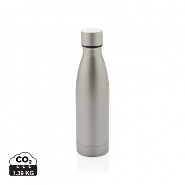 Logo trade promotional item photo of: RCS Recycled stainless steel solid vacuum bottle