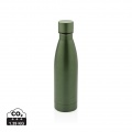 RCS Recycled stainless steel solid vacuum bottle, green