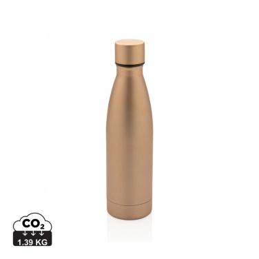 Logo trade business gift photo of: RCS Recycled stainless steel solid vacuum bottle