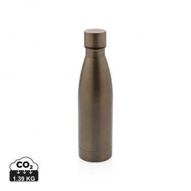 Logotrade promotional item picture of: RCS Recycled stainless steel solid vacuum bottle